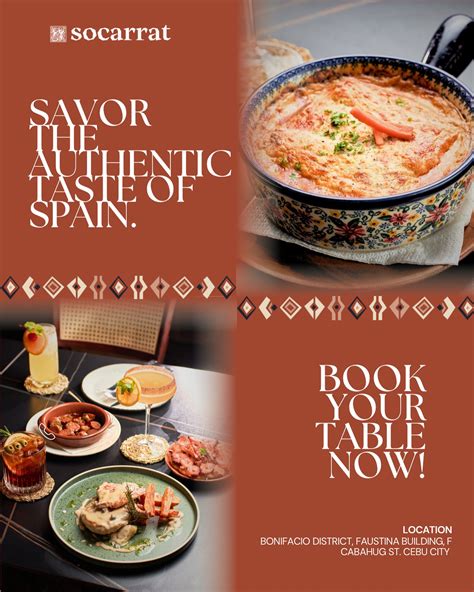 Opening today! Socarrat is a new Spanish restaurant in Cebu.